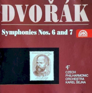Antonín Dvořák, The Czech Philharmonic Orchestra, Karel Šejna - Symphonies Nos. 6 And 7 - CD