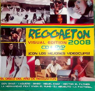Various - Reggaeton Visual Edition 2008 - CD + DVD