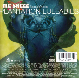 Me'Shell NdegéOcello - Plantation Lullabies - CD