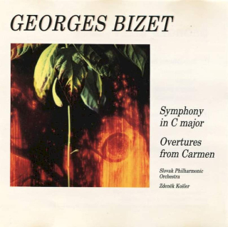 Georges Bizet, Slovak Philharmonic Orchestra, Zdeněk Košler - Symphony in C major, Overtures from Carmen - CD