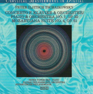 Pyotr Ilyich Tchaikovsky - Concerto F. Klavier & Orchester / Piano & Orchestra No. 1, Op. 23 Mozartiana Suite No. 4, Op. 61 - CD