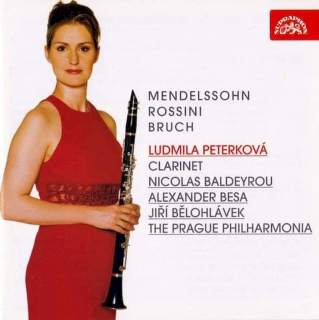 Ludmila Peterková, Gioacchino Rossini, Max Bruch, Felix Mendelssohn-Bartholdy - Works for Clarinet and Orchestra – Ludmila Peterková - CD