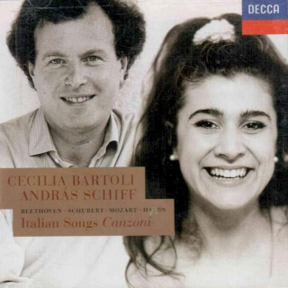 Cecilia Bartoli / András Schiff - Italian Songs - Canzoni (Beethoven · Schubert · Mozart · Haydn) - CD