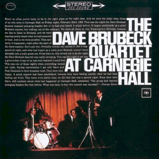 The Dave Brubeck Quartet - At Carnegie Hall - CD