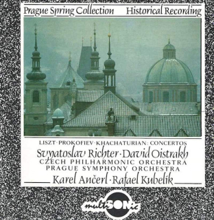 Sviatoslav Richter, David Oistrach, Karel Ančerl, Rafael Kubelik - Liszt - Prokofiev - Khachaturian: Concertos - CD