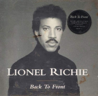 Lionel Richie - Back To Front - CD