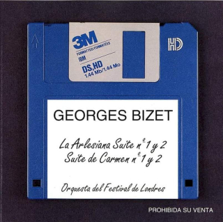 Georges Bizet - La Arlesiana Suite n? 1 y 2, Suite de Carmen N? 1 y 2 - CD