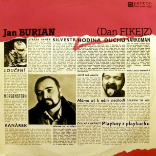 Jan Burian ( Daniel Fikejz - Hodina Duchů - LP / Vinyl