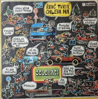 Greenhorns - Řidič Tvrdý Chleba Má - LP / Vinyl