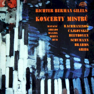 Sviatoslav Richter, Lazar Berman, Emil Gilels - Koncerty Mistrů - LP / Vinyl