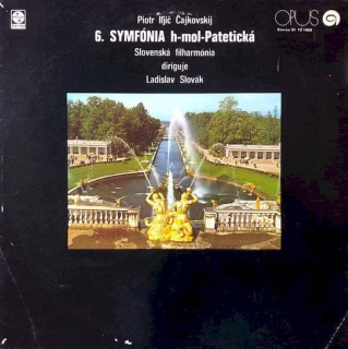 Pyotr Ilyich Tchaikovsky - Slovak Philharmonic Orchestra Diriguje Ladislav Slovák - 6. Symfónia H-mol-Patetická - LP / Vinyl