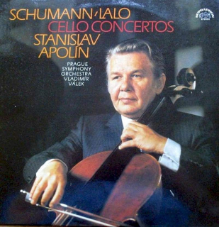 Robert Schumann / Édouard Lalo, Stanislav Apolín, The Prague Symphony Orchestra, Vladimír Válek - Cello Concertos - LP / Vinyl
