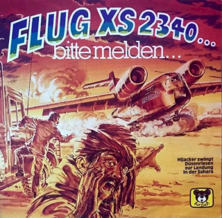 Claus Peter Lemmer - Flug XS 2340 Bitte Melden...(Highjacker Zwingt Düsenriesen Zur Landung In Der Sahara) - LP