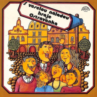 Ostravanka - S Veselou Náladou Hraje Ostravanka - LP