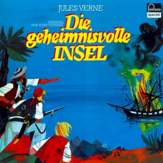 Jules Verne - Die Geheimnisvolle Insel - LP