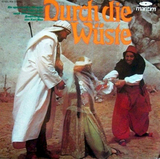 Karl May - Durch Die Wüste - LP