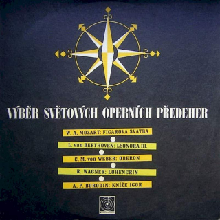 The Czech Philharmonic Orchestra - Výběr Světových Operních Předeher - LP