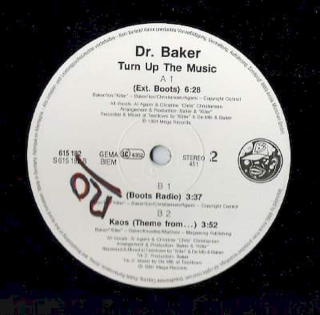 Dr. Baker - Turn Up The Music - LP / Vinyl
