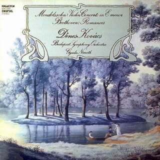Felix Mendelssohn-Bartholdy / Ludwig van Beethoven - Dénes Kovács, Budapest Symphony Orchestra, Gyula Németh - Violin Concerto In E Minor / Romances - LP / Vinyl