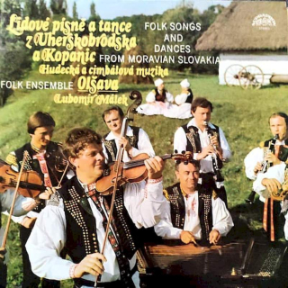 Cimbálová Muzika Olšava, Lubomír Málek - Lidové Písně A Tance Z Uherskobrodska A Kopanic - LP / Vinyl