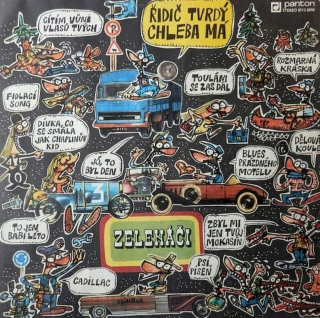 Greenhorns - Řidič Tvrdý Chleba Má - LP / Vinyl