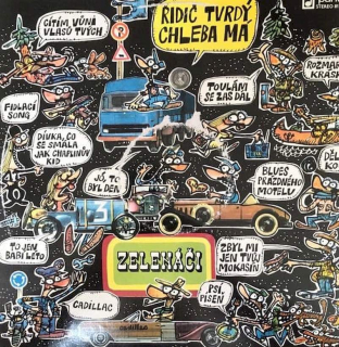 Greenhorns - Řidič Tvrdý Chleba Má - LP / Vinyl