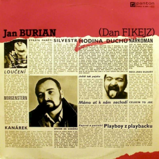 Jan Burian ( Daniel Fikejz - Hodina Duchů - LP / Vinyl