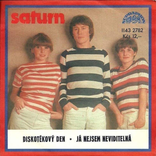 Saturn - Diskotékový Den / Já Nejsem Neviditelná - SP / Vinyl