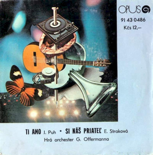 Janez Puh / Eva Straková - Ti Amo / Si Náš Priateľ  - SP / Vinyl