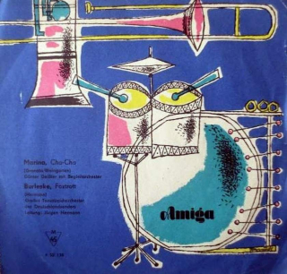 Günter Geißler / Großes Tanzstreichorchester des Deutschlandsenders - Marina / Burleske - SP / Vinyl