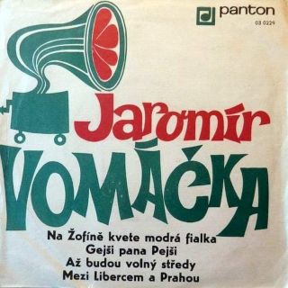 Jaromír Vomáčka - Na Žofíně Kvete Modrá Fialka - SP / Vinyl