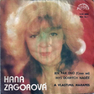 Hana Zagorová a Vlastimil Harapes - Jen Pár Dnů (Cosa Sei) / Mys Dobrých Nadějí - SP / Vinyl