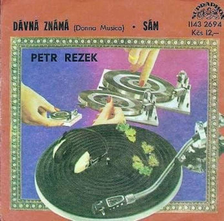 Petr Rezek - Dávná Známá (Donna Musica) / Sám - SP / Vinyl