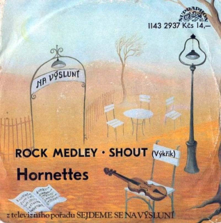The Hornettes - Rock Medley / Shout (Výkřik) - SP / Vinyl