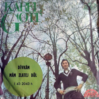 Karel Gott - Dívkám / Mám Zlatej Důl - SP / Vinyl