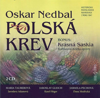 Oskar Nedbal - Polská Krev. Polenblut - CD