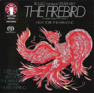 Pierre Boulez, Zubin Mehta, Igor Stravinsky, New York Philharmonic - Boulez Conducts Stravinsky: The Firebird & The Rite of Spring - SACD