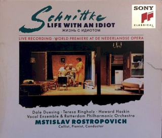 Alfred Schnittke - Dale Duesing • Teresa Ringholz • Howard Haskin • Vocal Ensemble • Rotterdams Philharmonisch Orkest • Mstislav Rostropovich - Life With An Idiot - CD