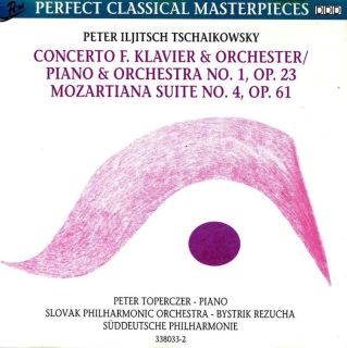 Pyotr Ilyich Tchaikovsky - Concerto F. Klavier & Orchester / Piano & Orchestra No. 1, Op. 23 Mozartiana Suite No. 4, Op. 61 - CD