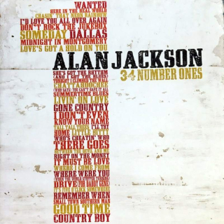 Alan Jackson - 34 Number Ones - CD