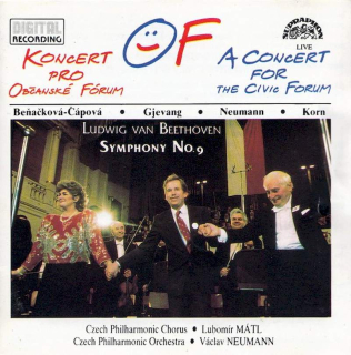 The Czech Philharmonic Orchestra, Ludwig van Beethoven, Czech Philharmonic Chorus - Symphony No. 9 - A Concert For The Civic Forum - CD