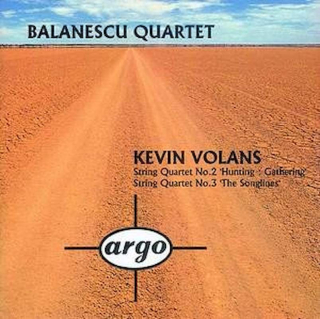 The Balanescu Quartet, Kevin Volans - String Quartet No.2 'Hunting : Gathering' / String Quartet No.3 'The Songlines' - CD