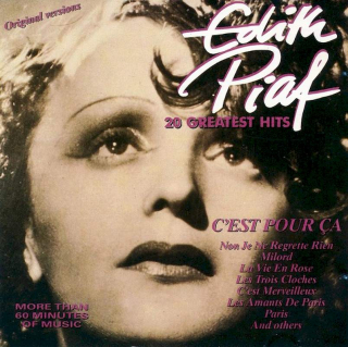 Edith Piaf - C'est Pour Ça - 20 Greatest Hits - CD