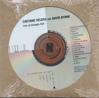 Caetano Veloso And David Byrne - Live At Carnegie Hall - CD
