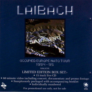 Laibach - Occupied Europe NATO Tour 1994-95 - CD