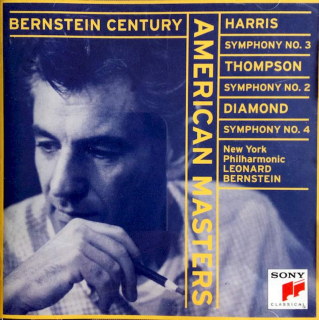 Roy Harris / Randall Thompson / David Diamond / New York Philharmonic, Leonard Bernstein - American Masters: Harris: Symphony No. 3 / Thompson: Symphony No. 2 / Diamond: Symphony No. 4 - CD