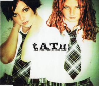 t.A.T.u. - All The Things She Said - CD