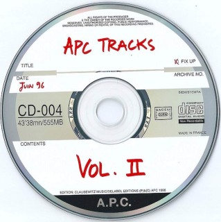 APC - APC Tracks Vol. 2 - CD