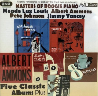 Meade "Lux" Lewis, Albert Ammons, Pete Johnson, Jimmy Yancey - Masters Of Boogie Piano: Five Classic Albums Plus - CD