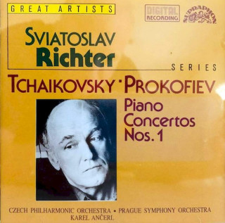 Pyotr Ilyich Tchaikovsky, Sergei Prokofiev - Sviatoslav Richter, The Czech Philharmonic Orchestra, The Prague Symphony Orchestra, Karel Ančerl - Piano Concertos Nos. 1 - CD